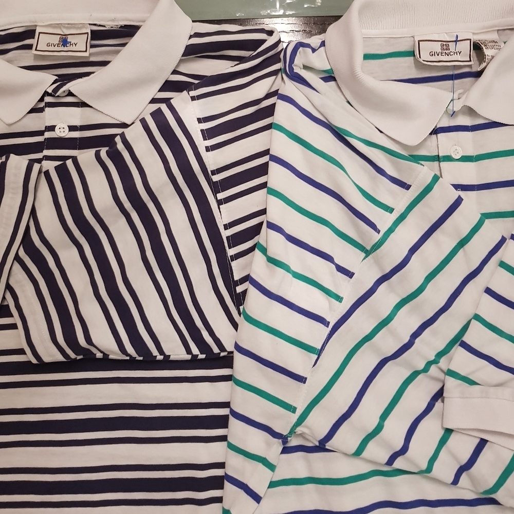 Givenchy Bundle of 2 Vintage Polos